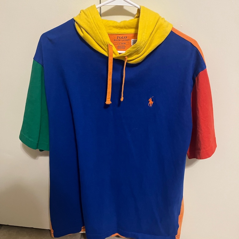 Polo by Ralph Lauren Yellow and Orange Shirt